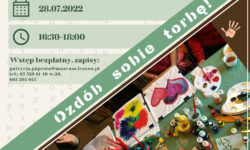 Warsztaty plastyczne – ozdób sobie torbę!