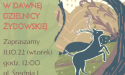Prezentacja muralu w dawnej dzielnicy żydowskiej