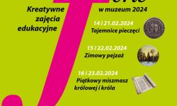 Ferie w Muzeum 2024
